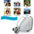 thumbnail image 5 of Portable Unisex Urinal Funnel with Handle for Travel, Car, Camping & Emergency Use, Leak-Resistant Bottle Adapter, Easy-Clean Reusable TPU, 5 of 8