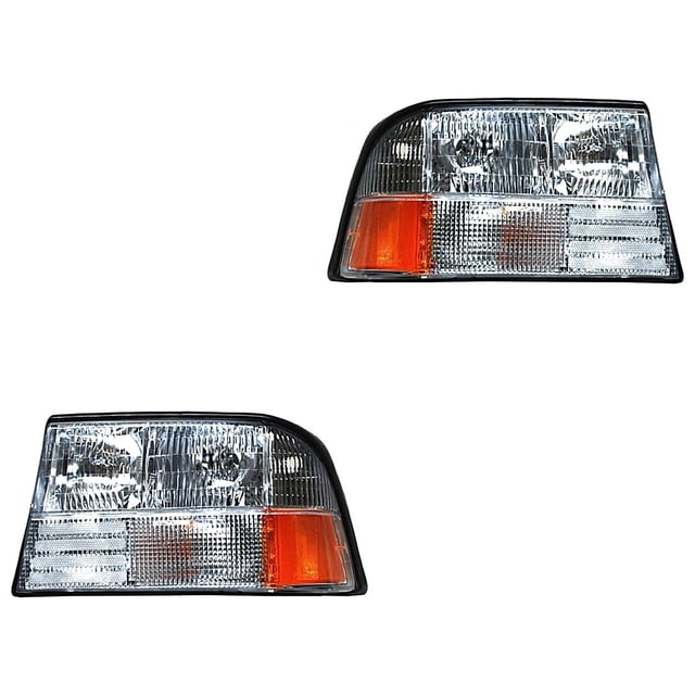 Par de Faros Bravada 1998 A 2001 Oldsmobile C/base TYC .