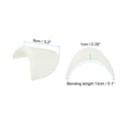 thumbnail image 2 of 6 Pairs Shoulder Pads, Costume Shoulder Pads Small Breathable Sponge Pads 1cm Thick for Women Clothing Men, White, 2 of 6