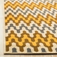 thumbnail image 3 of Safavieh Hampton Lacklan Geometric Indoor/Outdoor Area Rug, Camel/Brown, 6'7" x 9'6", 3 of 8