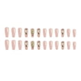 thumbnail image 5 of Alaparte Ballet-Inspired Press-On Nails with Diamond-Like Finish – 24 Pieces, 5 of 6
