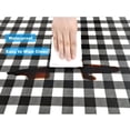 thumbnail image 5 of Cqxid Polyester Antependium Under $10 Home & Garden Table Cloth Classic Checkered Tablecloth Creating A Simple And Stylish Atmosphere For The Dining Table, 5 of 5