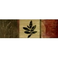 thumbnail image 2 of PI Studio 14x7 White Modern Wood Framed Museum Art Print Titled - Leaf Impressions II, 2 of 4