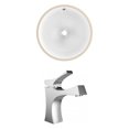 thumbnail image 1 of American Imaginations 15.75-in. W Undermount Sink Set White, 1 of 6