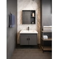 thumbnail image 1 of Set de Gabinete de Baño Urban Gris con Lavabo, Espejo y Grifería, 1 of 9