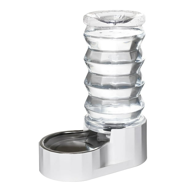 Bebedero automático para mascotas RIZZARI Gravity de acero inoxidable 8L