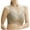 Khaki, variant on Tagold Womens Plus Size Sexy lingerie,Women Sexy Top Bra Wire Free Underwears Base Vest Style Sports Lingerie