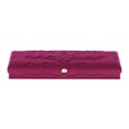 thumbnail image 2 of Embossed Velvet Jewelry Display Organizer Case Holder Storage Box Pendant Necklace, 2 of 8