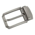 thumbnail image 3 of Hebilla de cinturón de metal para hombre y mujer, hebilla rectangular de correa de cuero Gris, 3 of 10