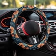 thumbnail image 4 of Uorisanigo Hibiscu Car Wheel Cover for Women Flower Print Car Steering Wheel Protector for SUV Vehicle Sedan Easy to Install Steering Wheel Cover for Winter Novelty Car Decor Gift for Friends, 4 of 8