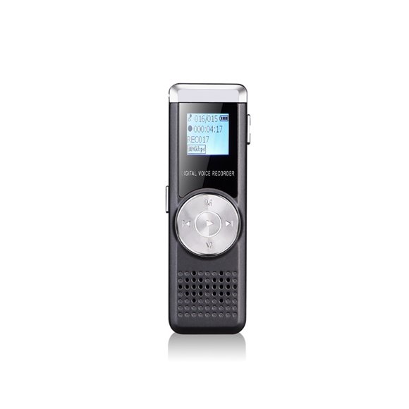 16 Go Enregistreur Vocal Numérique Dictaphone MP3 Enregistreur Audio Enregistreur Vocal Numérique Dictaphone Petit Enregistreur Sonore Dictaphone avec Lecture