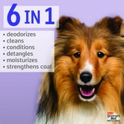 (3 pack) Hartz Groomer's Best PROFESSIONALS 6 IN 1 Dog Shampoo, 18 fl oz.