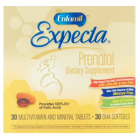 Enfamil Expecta Prenatal Dietary Supplement, 60 count