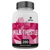 EBYSU Milk Thistle Extract - 200 Day Supply 1000mg Max Strength Seed Extract with Silymarin. Liver Cleanse Detox Supplement, Helps Boost Immune System & Supports Weight Loss. Non-GMO Capsules