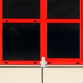 thumbnail image 2 of FELTECHELECTR par de pestillos de puerta autoblocantes de aleación de aluminio, fácil instalación, perno de resorte para puertas y ventanas, pestillo de seguridad automático con cierre automático., 2 of 5