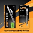 thumbnail image 2 of Bolígrafo retráctil BIC Glide Exact Black de 0,7 mm, 12 unidades, 2 of 7