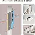 thumbnail image 5 of iPhone 12 Case, Phone Case iPhone 12 Pro, Slim Thin Soft Silicone Gel Shockproof Protective Hard Bumper Drop Protection Girls Women Boy Men Cute iPhone 12/12 Pro Cover, Light Grey Design, 5 of 14