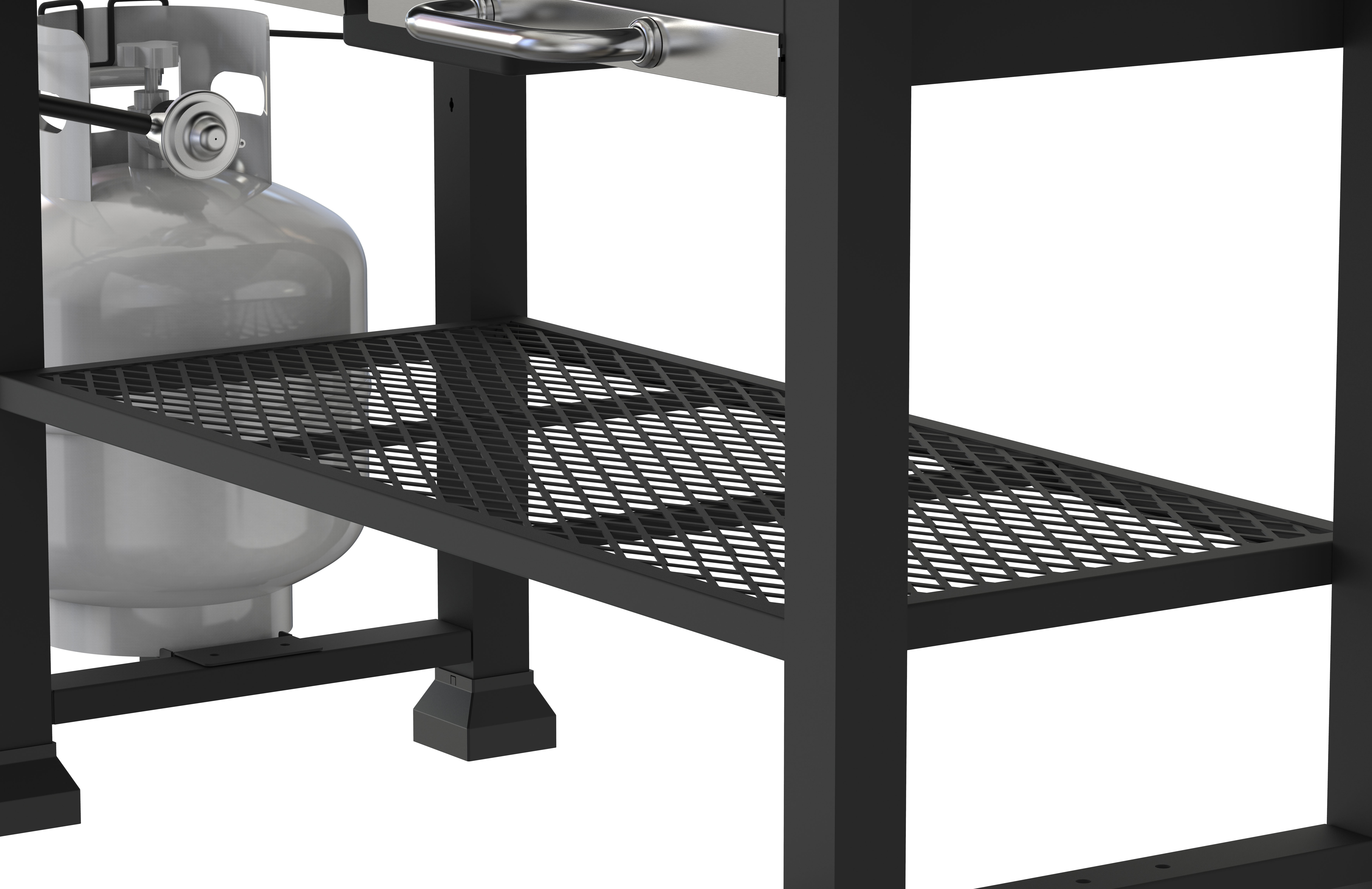 Expert Grill 3 Burner Gas and Charcoal Combo Grill