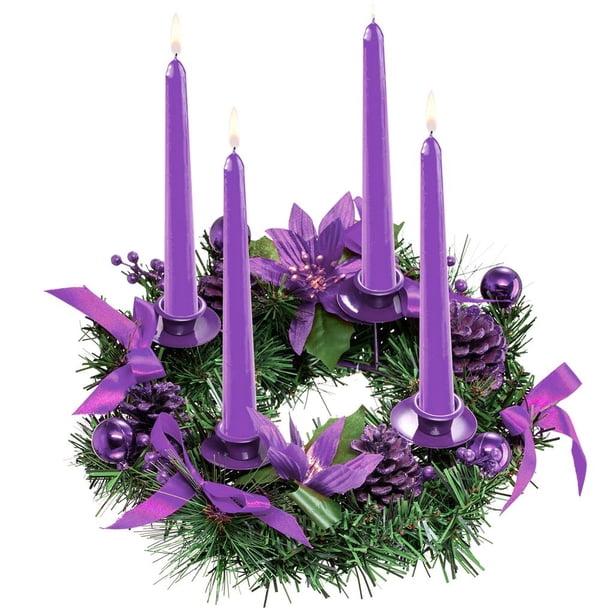 Guirnalda De Adviento De Pascua/Halloween/Navidad Exquisita Guirnalda De Piña Con Portavelas Hermosa Decoración Festiva Para La Puerta Delantera Del Jardín sonducket HA027587-04