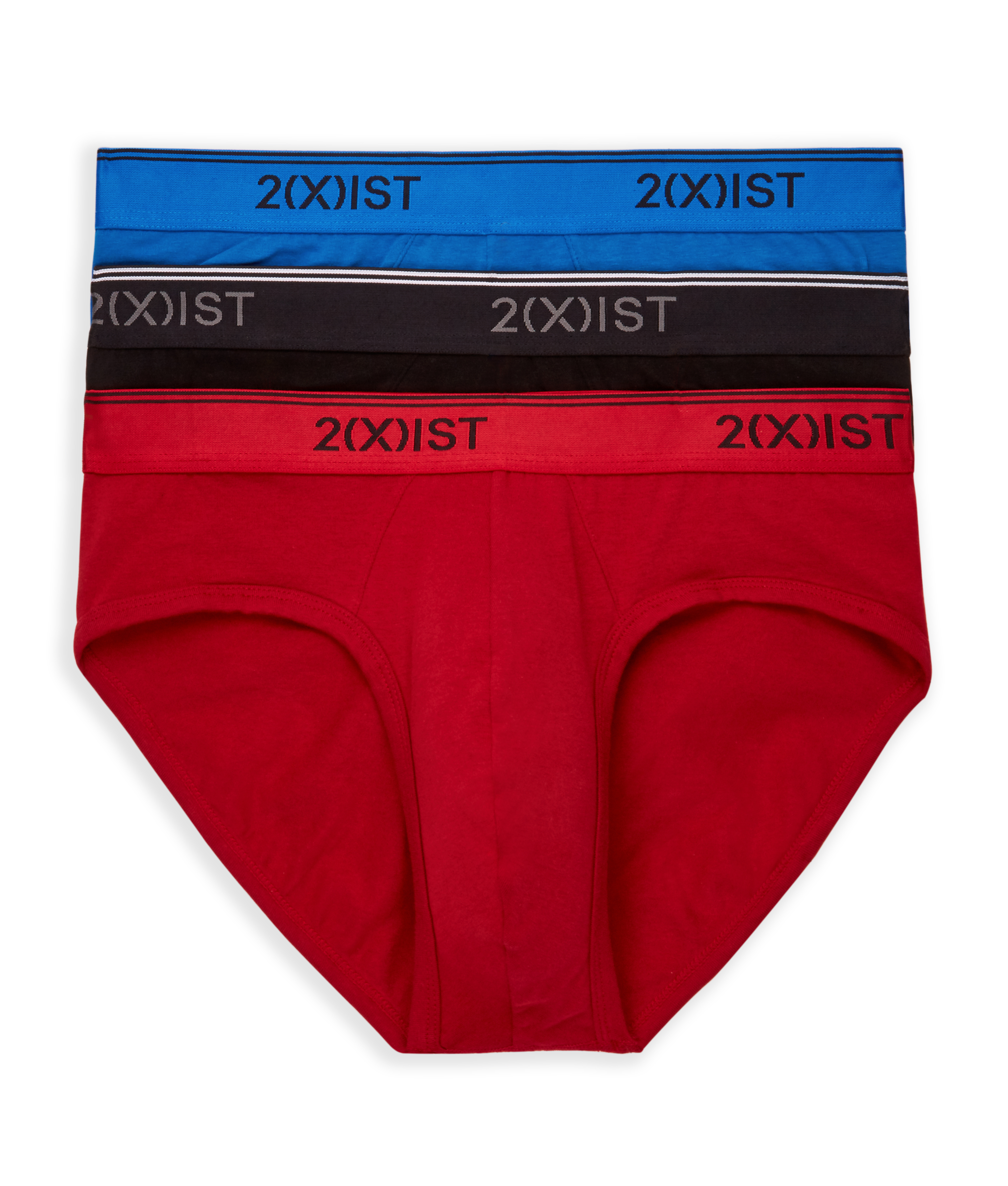 2(x)ist Mens Cotton Stretch Brief 3Pack Style021303