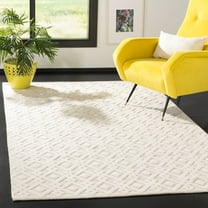 SAFAVIEH Vermont Simone Geometric Area Rug, Ivory, 9' x 12'