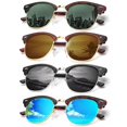 thumbnail image 1 of Gafas de Sol Polarizadas Retro Semi-Aro KALIYADI para Hombre, 1 of 6