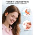 thumbnail image 3 of General Wireless Earbuds Bluetooth Headphones Sport,Over Ear Buds with Deep Bass Sound,60Hrs Playtime Earphones Redesigned Comfort Fit with Earhooks for Running,Meeting,Workout- Orange, 3 of 15