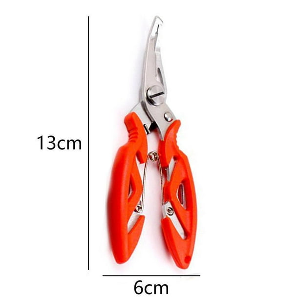 Fishing Pliers, Stainless Split Ring Fish Pliers Fishing Tools,corrosion  Resistant Coating,tungsten Carbide Fishing Line Cutters,sheath And Lanyard  