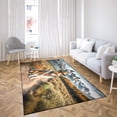 thumbnail image 4 of Welcome Fall Western Cowboy Shetland Sheepdog Enjoys Majestic Autumn Indoor Rug Sheltie Dog Lover Gifts Carpet Living Bed Room Sofa Home Decor - 01007, 4 of 5