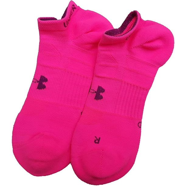 pink under armour soccer socks
