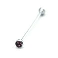 thumbnail image 2 of Waroomhouse Men's Formal Shirt Collar Pin Rhinestone Bar Clasp Clip Barbell Lapel Stick, 2 of 8