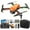 Orange#73, variant on Fuebueo Clearance RC Drone Remote Control Toys Gifts for Boys Brushless Motor 1080P FPV Drone with Batteries, One Key Take Off/Land, 360 Flips, Waypoint Fly, Altitude Hold, Gravity Control