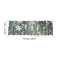 thumbnail image 2 of Bwiyojiz Christmas Decorations Home Decoration Essential for 137x45cm/53.9x17.7inches The Exquisite Style Window Drapery Festive Making Wear Coat of, Gifts for Sister, Gray, 2 of 6