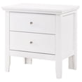 thumbnail image 3 of Glory Furniture Primo 2 Drawer Nightstand in White, 3 of 6