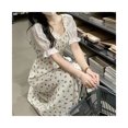 thumbnail image 4 of Vestido con estampado floral, vestido con mangas abullonadas y estampado floral Vestido con mangas abullonadas y estampado floral de manga corta Tecnología innovadora, 4 of 9