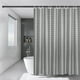 thumbnail image 1 of Gray Checkered Waterproof Shower Curtain Bathroom Decor Polyester Fabric With Hooks For Tub Wet Dry Separation, 1 of 6