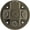 Antique Bronze, variant on Progress Lighting P6343-Led Security 5" Wide Flood Light Mounting Bracket - White