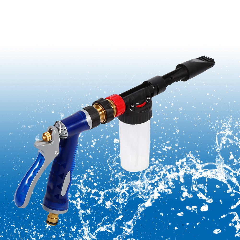 Rdeghly Car Cleaning Gun Sprayer, Water Foam Gun,2 in 1 Car Cleaning