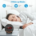 Alarm Clock, AMIR Loud Alarm Clock Sonic Boom Alarm Clock with Bed