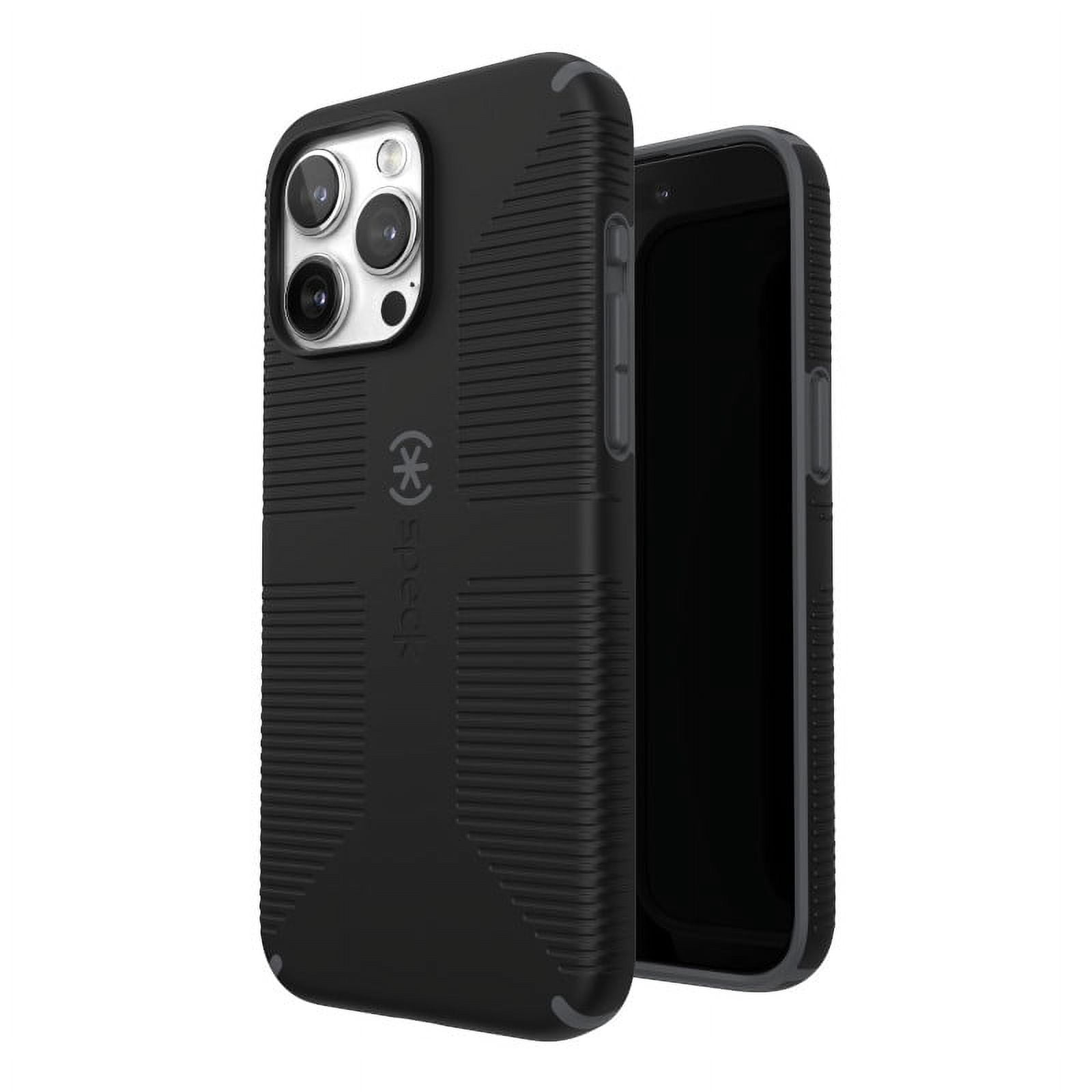 Speck iPhone 15 Pro Max Candy Shell Grip Cell Phone Case, Black
