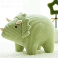 thumbnail image 2 of Soft Triceratops Dinosaur Plush Toy, 2 of 2