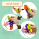thumbnail image 4 of Cuchillo de plástico con impresión 3D de zanahoria para niños, juguete pequeño con tarjeta de empuje para descompresión, novedad de 2023, 4 of 4