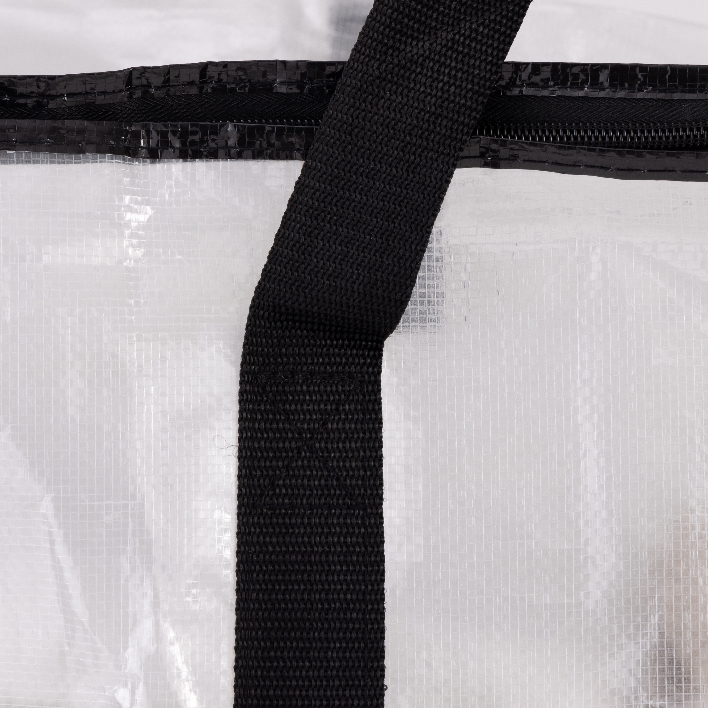 Organize It All 2 Pack Foldable Heavy Duty Storage Bags in Clear