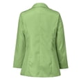 thumbnail image 5 of Zanvin Womens Fall Fashion Blazers Tops 2022 Clearance, Womens Solid Long Sleeve Office Coat Cardigans Suit Long Jacket Tops Green XXL, Gifts for Women, 5 of 6