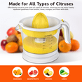 thumbnail image 6 of moRollio Citrus Juicer, Orange Juicer | Electric Citrus Juicer, Adjustable Pulp Control, 32oz, 6 of 7