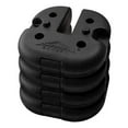 thumbnail image 1 of Caravan Canopy Durable Rubber 6 Pound Cement Canopy Weight Plates, Set of 4, 1 of 7