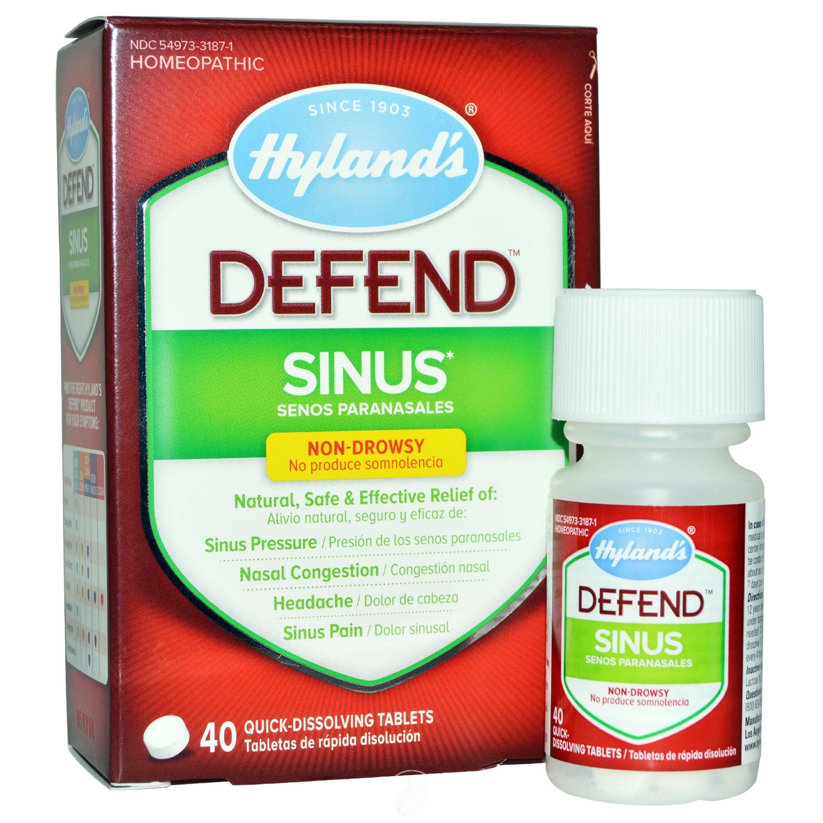 Hylands Defend Sinus 40 Tablet