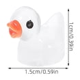 thumbnail image 2 of HEALEEP 50pcs Mini Resin Animal Figurines Set, Cute Cartoon Style Decorations for Desktop, Flowerpots, Crafts and Home Decor, 2 of 8