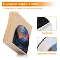 thumbnail image 5 of Yayeee Napkin Holder for Table Kitchen Paper Tissue Organization, Mountains and Forests, 5 of 8