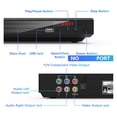 thumbnail image 3 of Mini Reproductor de DVD ANGGREK HD con Control Remoto, 3 of 8